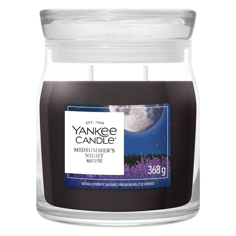 Candela Giara Media Yankee Candle Signature Midsummer's Night