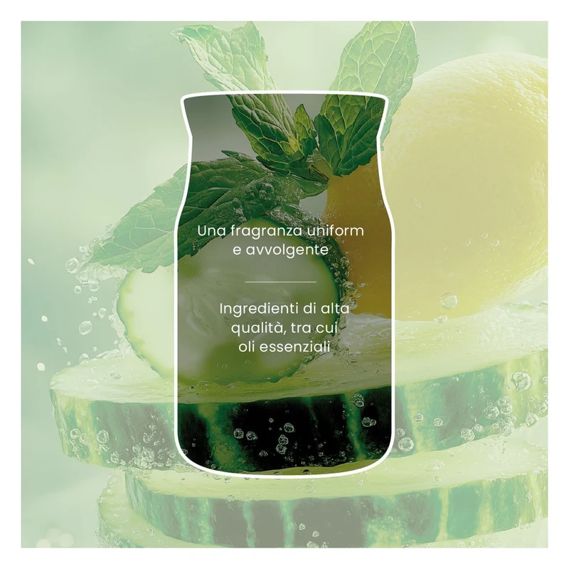 Candela Giara Grande Yankee Candle Signature Cucumber Mint Cooler