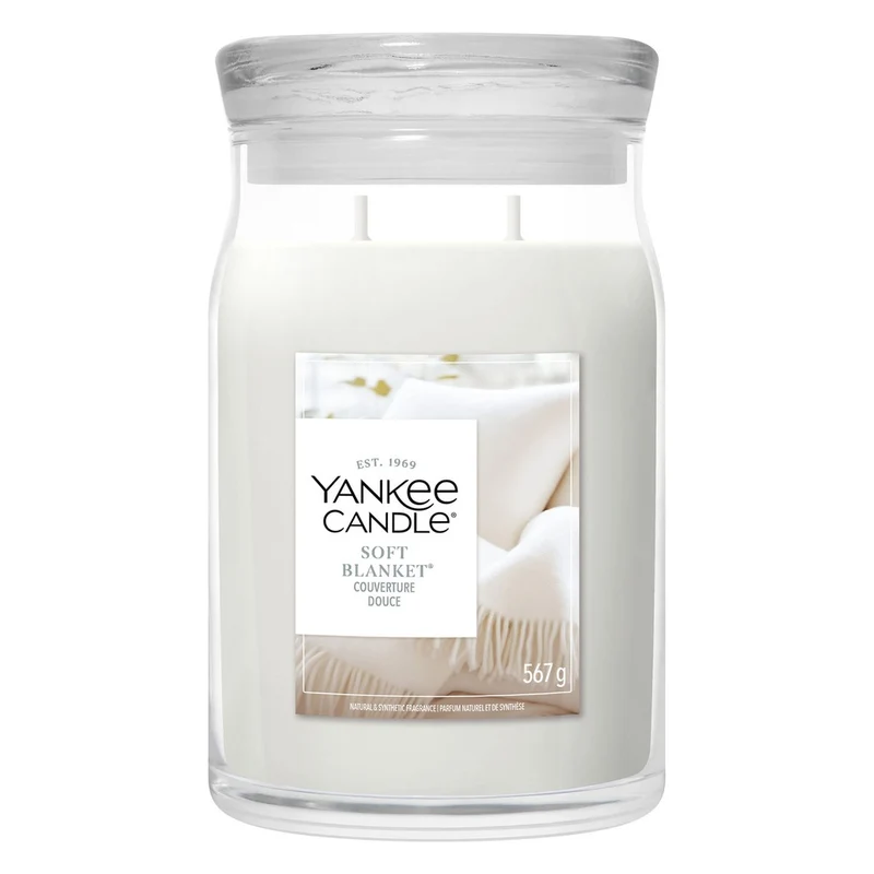 Candela Giara Grande Yankee Candle Signature Soft Blanket