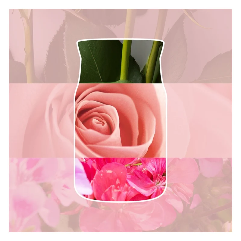 Candela Giara Media Yankee Candle Signature Fresh Cut Roses