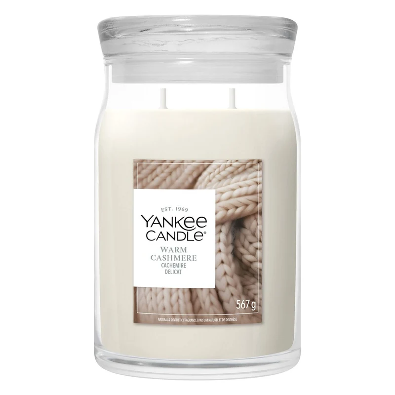 Candela Giara Grande Yankee Candle Signature Warm Cashmere