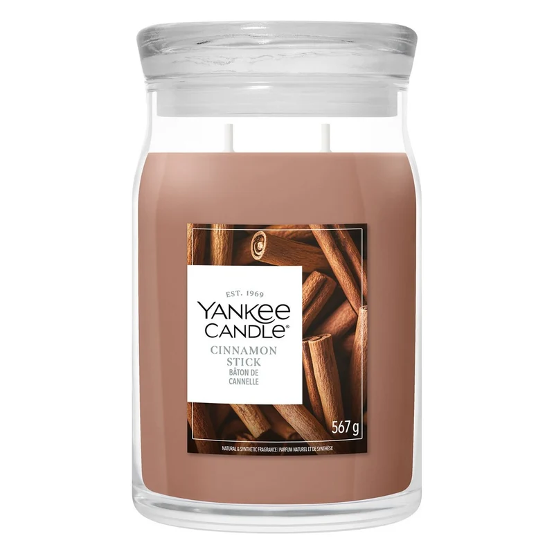 Candela Giara Grande Yankee Candle Signature Cinnamon Stick
