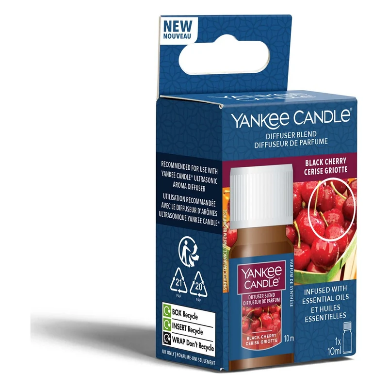 Ricarica per Diffusore ad Ultrasuoni Yankee Candle Black Cherry