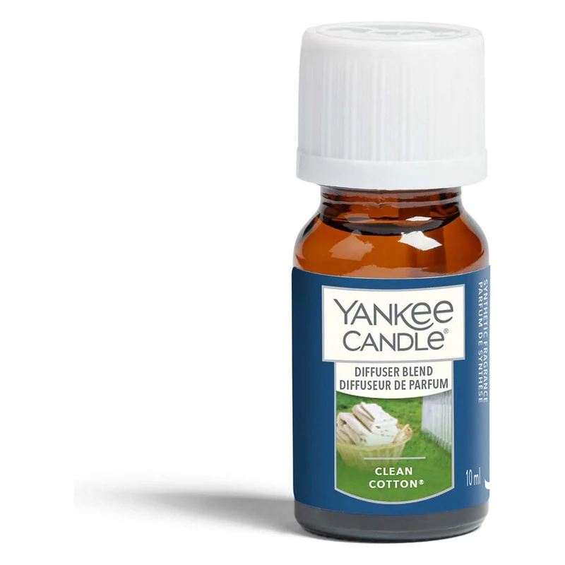 Ricarica per Diffusore ad Ultrasuoni Yankee Candle Clean Cotton
