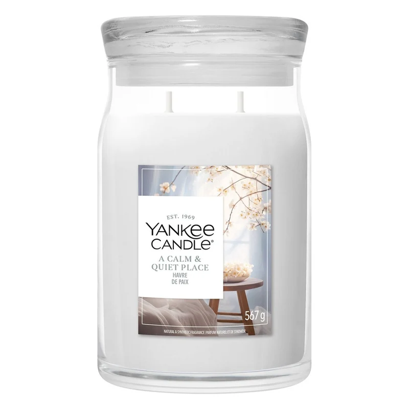 Candela Giara Grande Yankee Candle Signature A Calm & Quiet Place