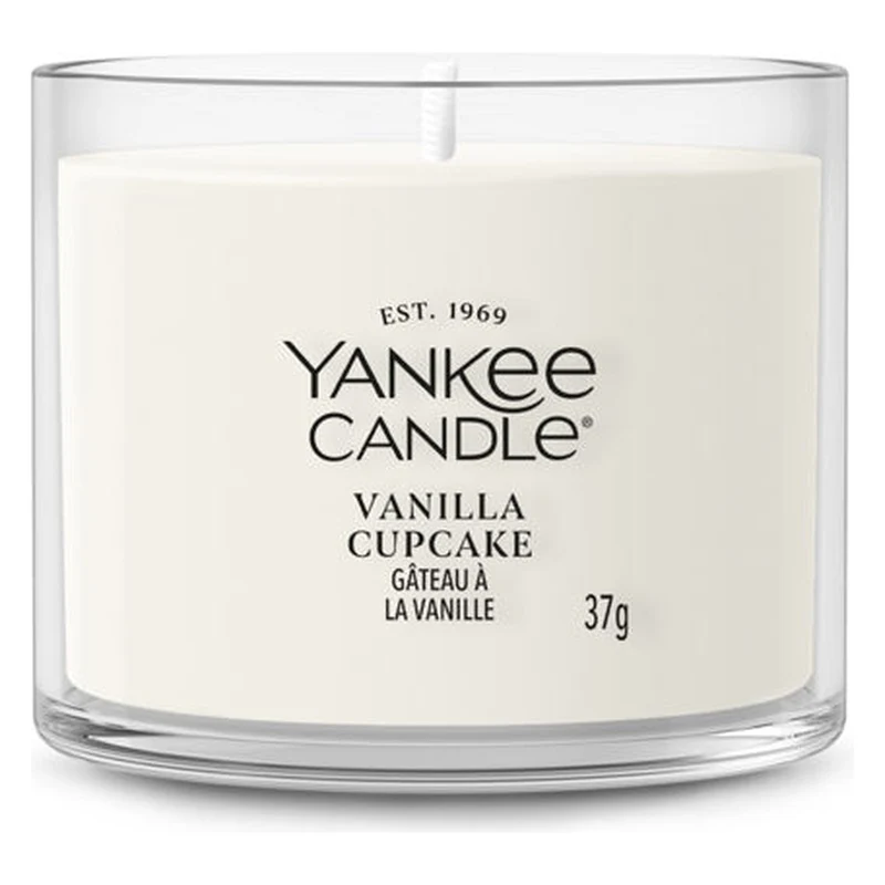 Candela Votiva in Vetro Yankee Candle Signature Vanilla Cupcake