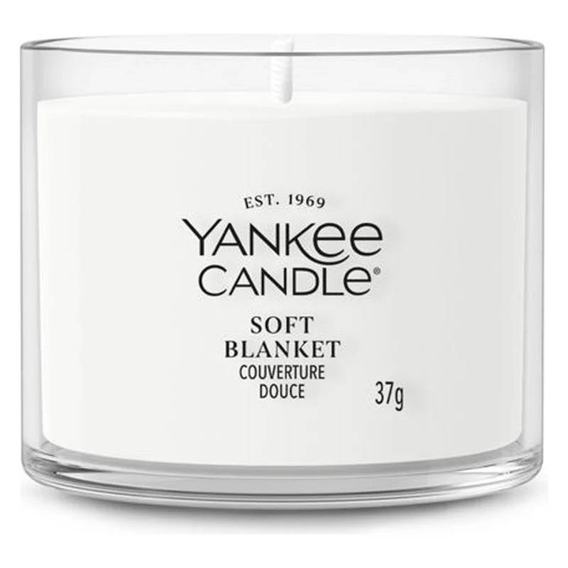 Candela Votiva in Vetro Yankee Candle Signature Soft Blanket