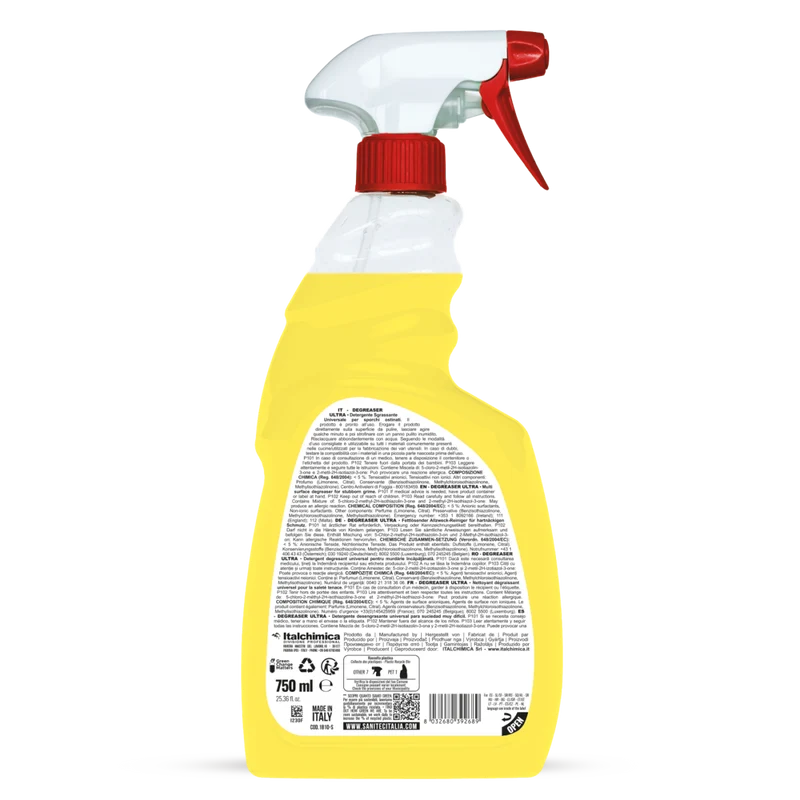Detergente sgrassante Sanitec Degreaser Ultra Limone 750 ml
