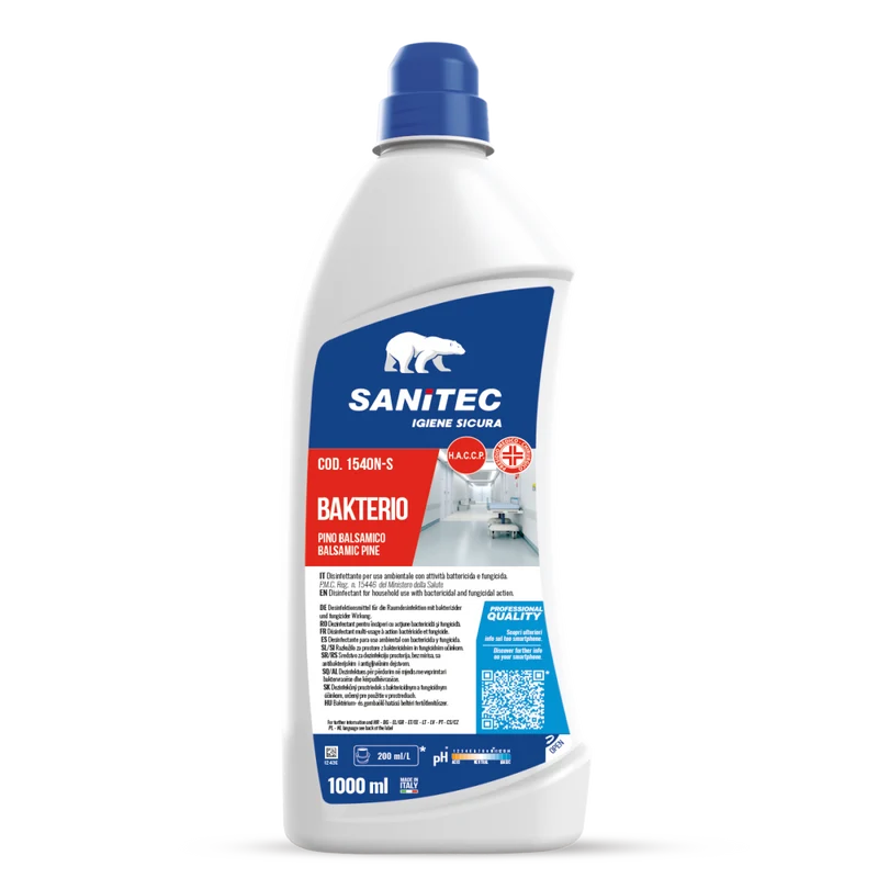 Disinfettante battericida e fungicida Sanitec Bakterio 1 litro