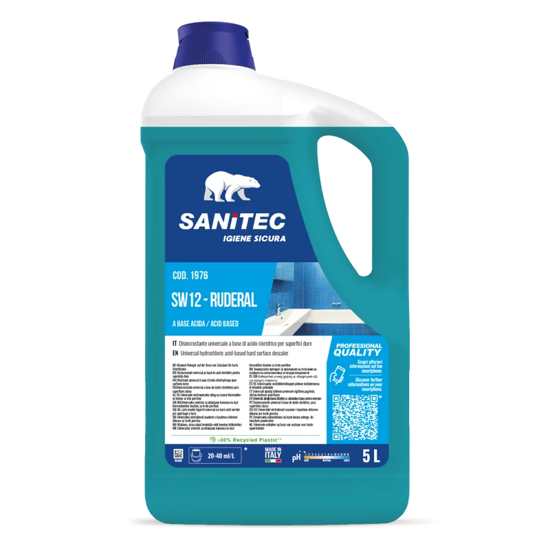 Disincrostante universale Sanitec SW12 – RUDERAL 5 lt