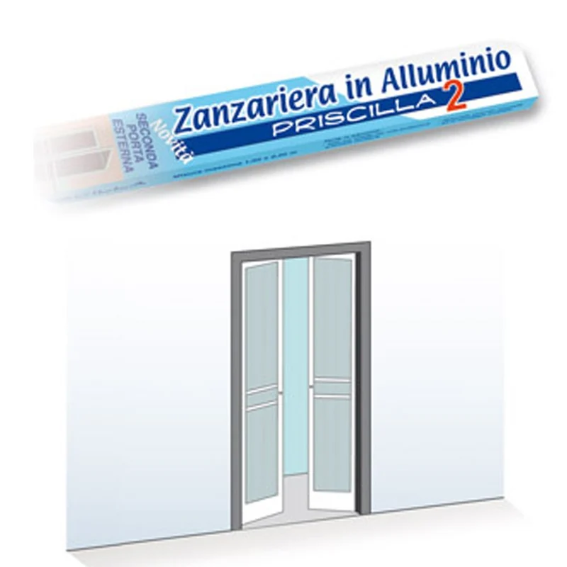 Zanzariera Porta Priscilla 150x240 Bian.953 San Gi