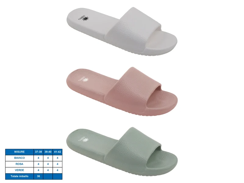 Ciabatta donna buenaventura tg37-42 3 assortiti