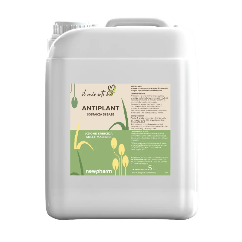 Erbicida diserbante a base di aceto Newpharm Antiplant 5 lt