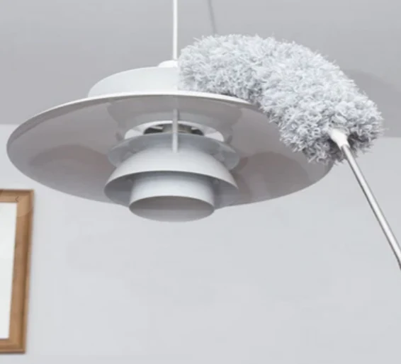 Plumeau Incurvé Lavable - Microfibre et Inox | Tête Flexible