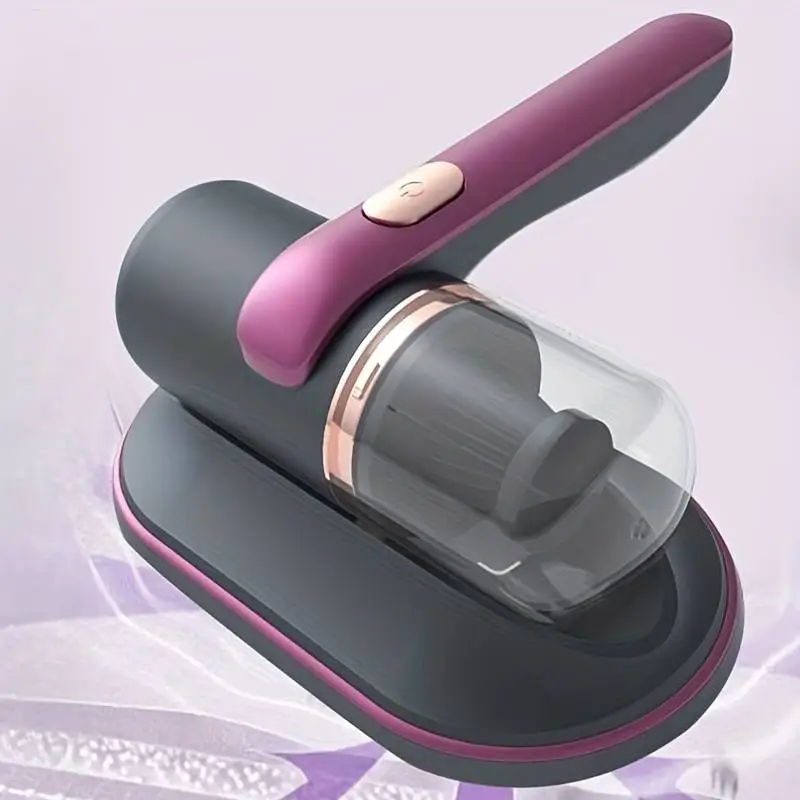 Aspirateur à Main Sans Fil - Anti-Acariens - UV et Vibration