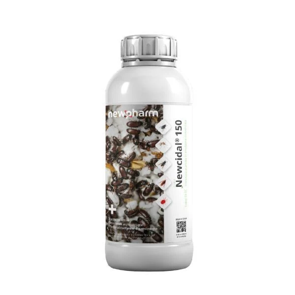 Insetticida per scarafaggi, acari e insetti vari Newpharm Newcidal 150 - 1 lt