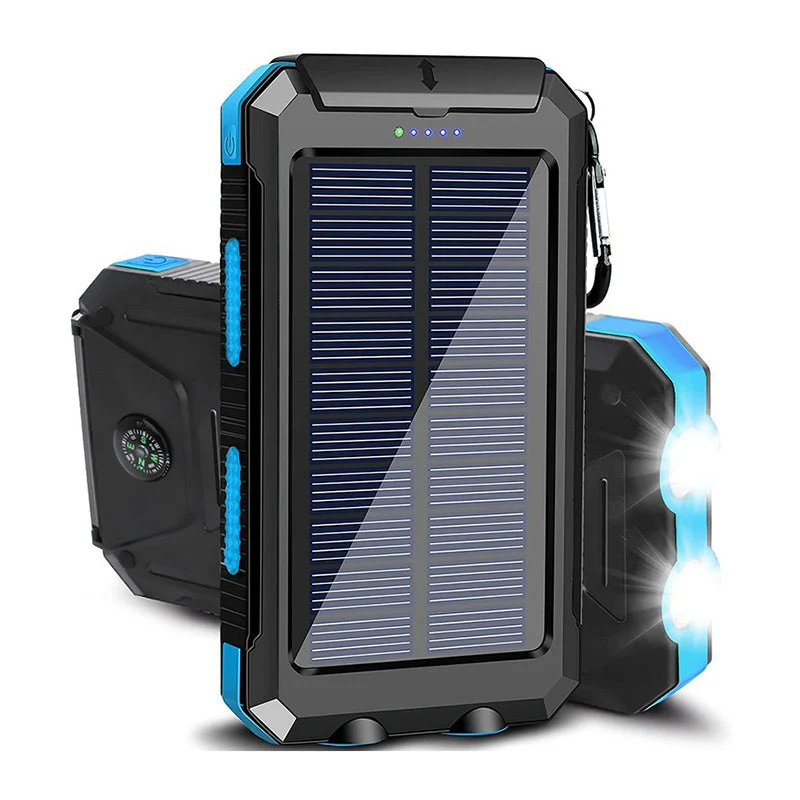 Batterie Externe Solaire - Chargeur USB Rapide | Robuste