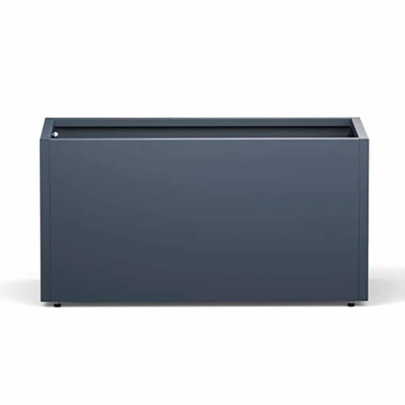 Fioriera Herstera Metal Planter 50 Antracite 100x50x50cm 08971403
