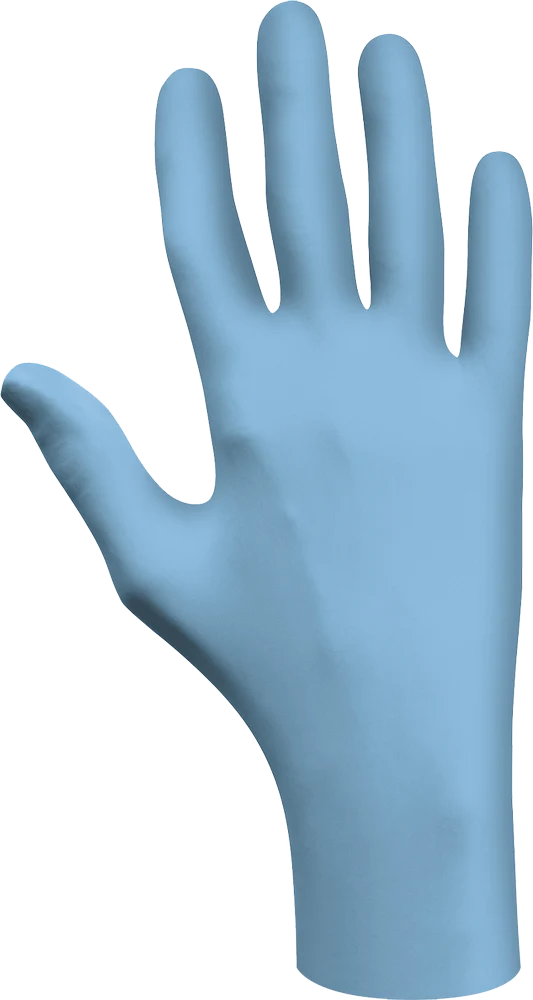 Powder-Free Disposable Blue Nitrile Gloves
