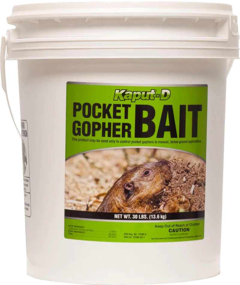Kaput-D Pocket Gopher Wheat Bait