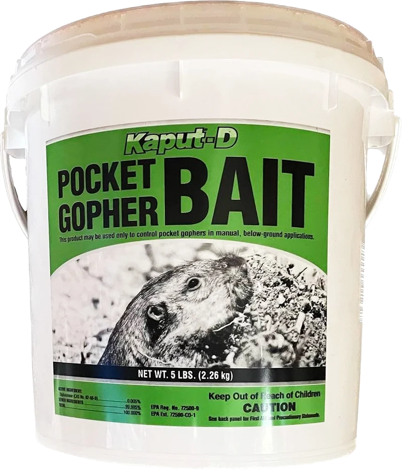 Kaput-D Pocket Gopher Wheat Bait