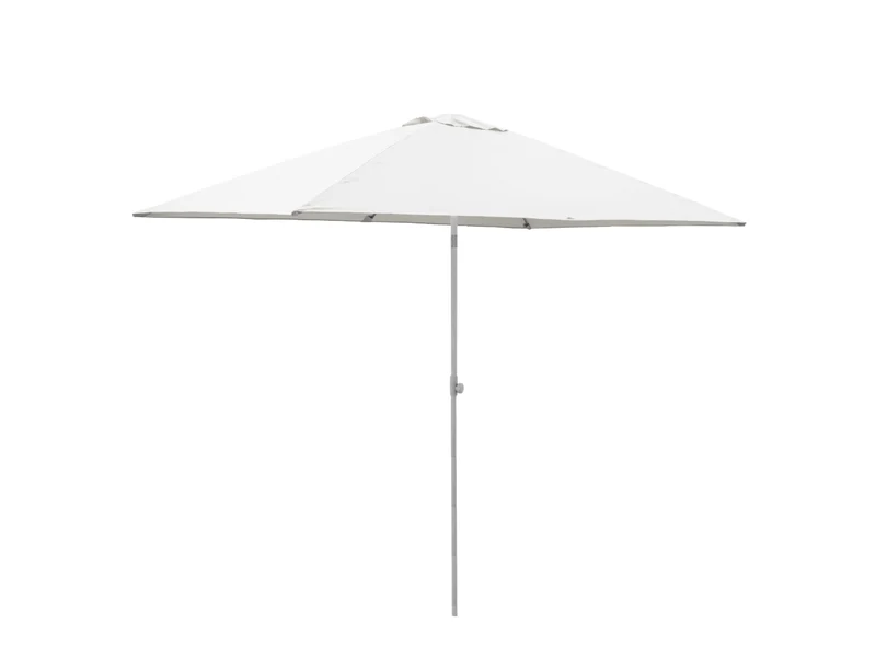Ombrellone alluminio Arkansas bianco palo centrale 2x3xh.2,5m no base