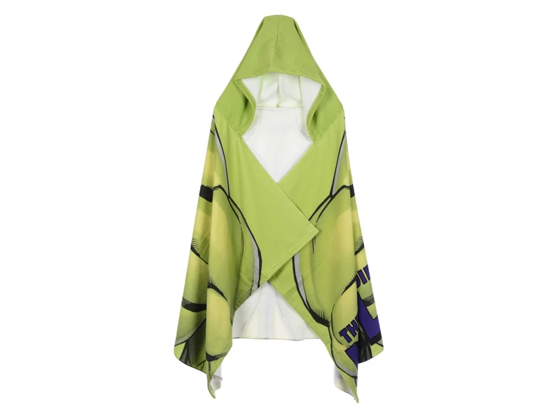 Avengers classic telo mare con cappuccio verde