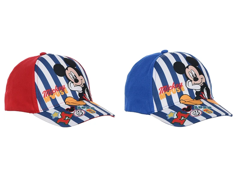 Mickey cappello con visiera taglie 52 e 54 in colori assortiti
