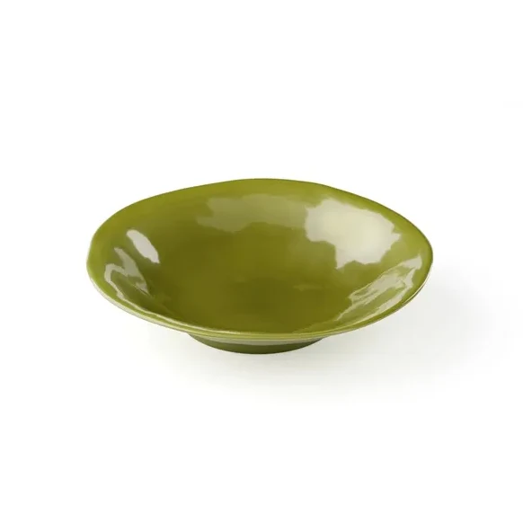 Piatto fondo Riviera verde avocado GUZZINI