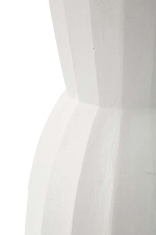 Vaso Glint Ø24x41 cm in Mgo Bianco