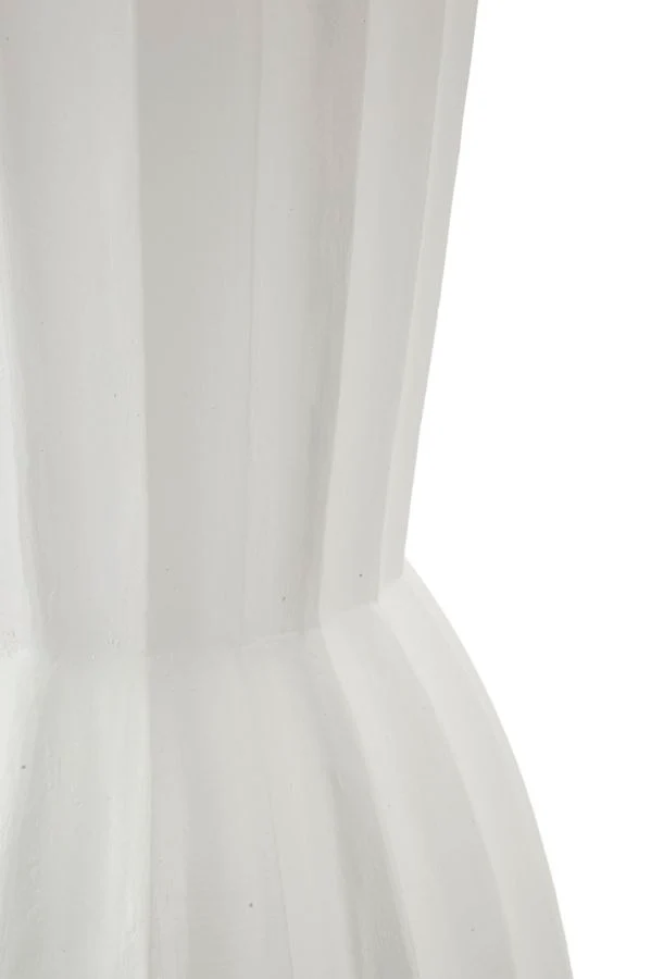 Vaso Glint Ø25x50 cm in Mgo Bianco