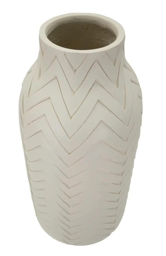 Vaso Winter Ø29x60 cm in Mgo Crema