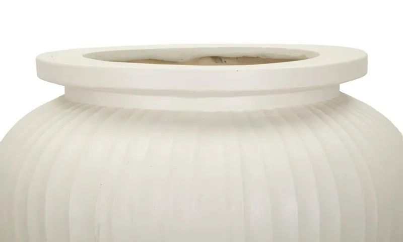 Vaso Chil Ø48x38 cm in Mgo Crema