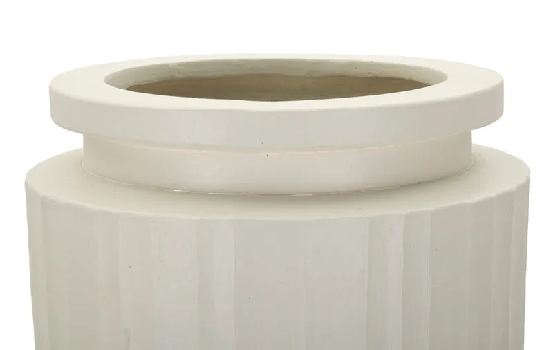 Vaso High Ø32x80 cm in Mgo Crema