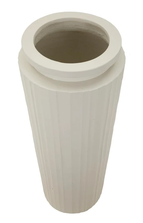 Vaso High Ø32x80 cm in Mgo Crema