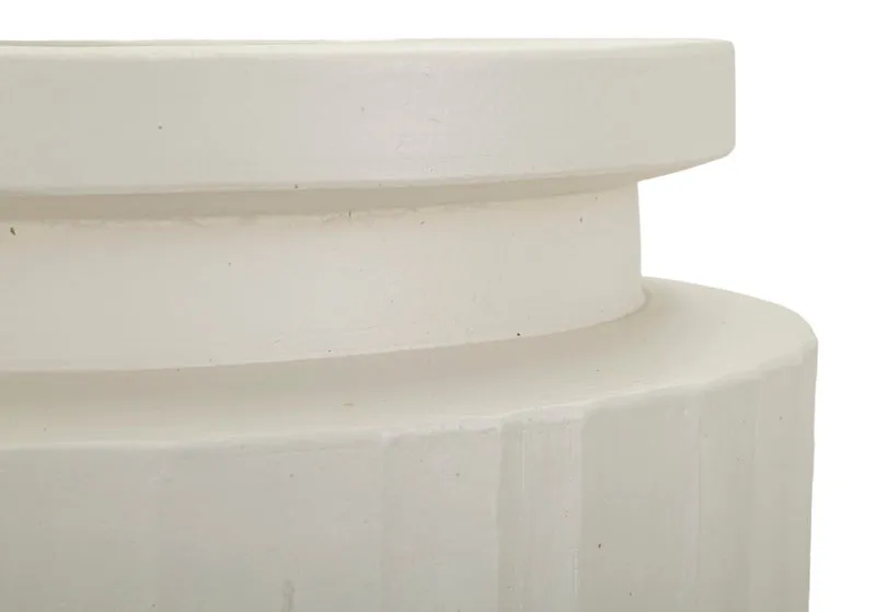 Vaso High Ø32x80 cm in Mgo Crema