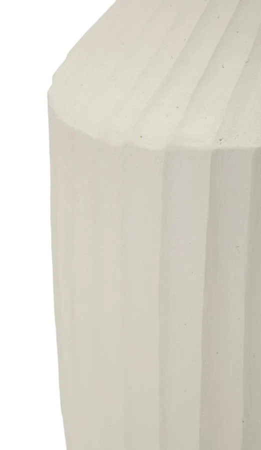 Vaso Ice Ø28,5x50,5 cm in Mgo Crema