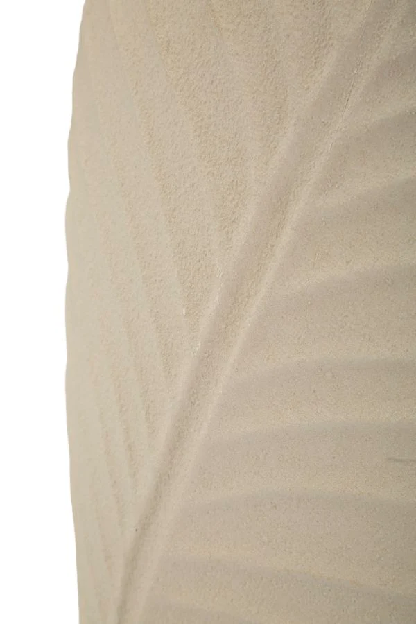 Vaso Dune Tall 26x11x41 cm in Ferro Crema