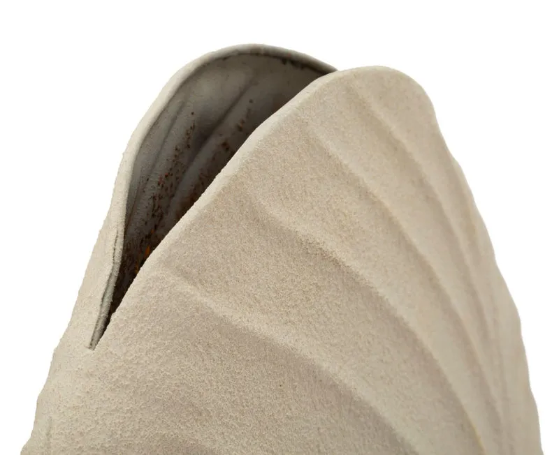 Vaso Dune Tall 31x13x53,5 cm in Ferro Crema