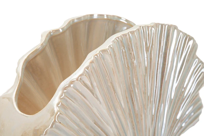 Vaso Perly 35,5x11,5x27 cm in Ceramica Perla