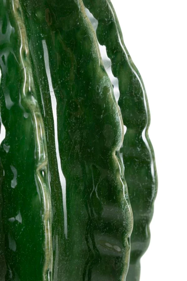 Vaso Cactus Ball Ø28x31 cm in Ceramica Verde