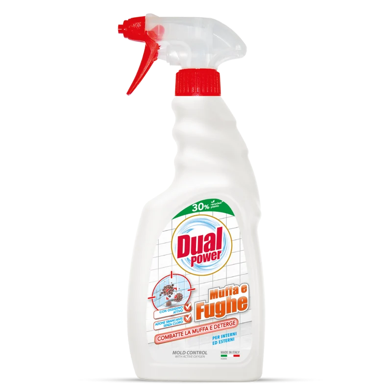 Detergente antimuffa per fughe e piastrelle Dual Power Muffa e Fughe 500 ml DISPONIBILE IN 7 GIORNI LAVORATIVI