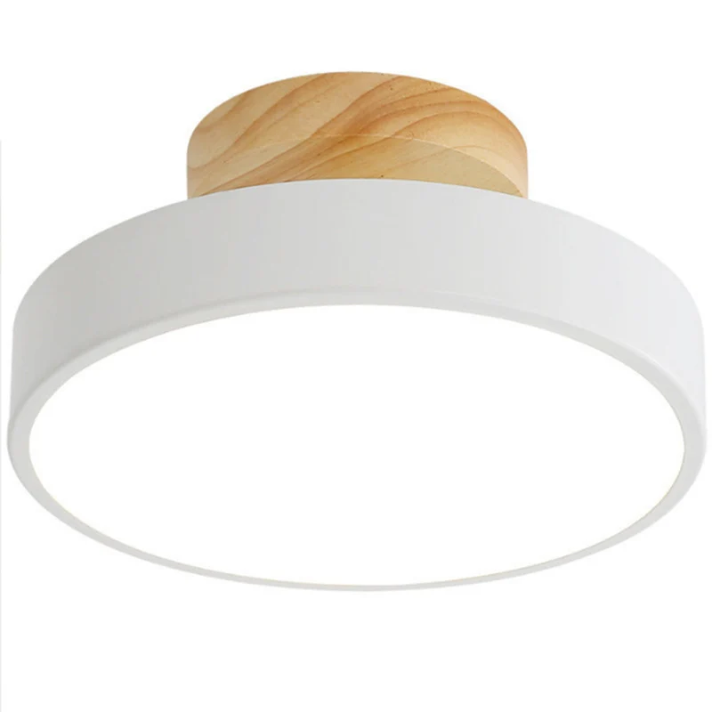 LED recessed ceiling lamp in Scandinavian style for interiors