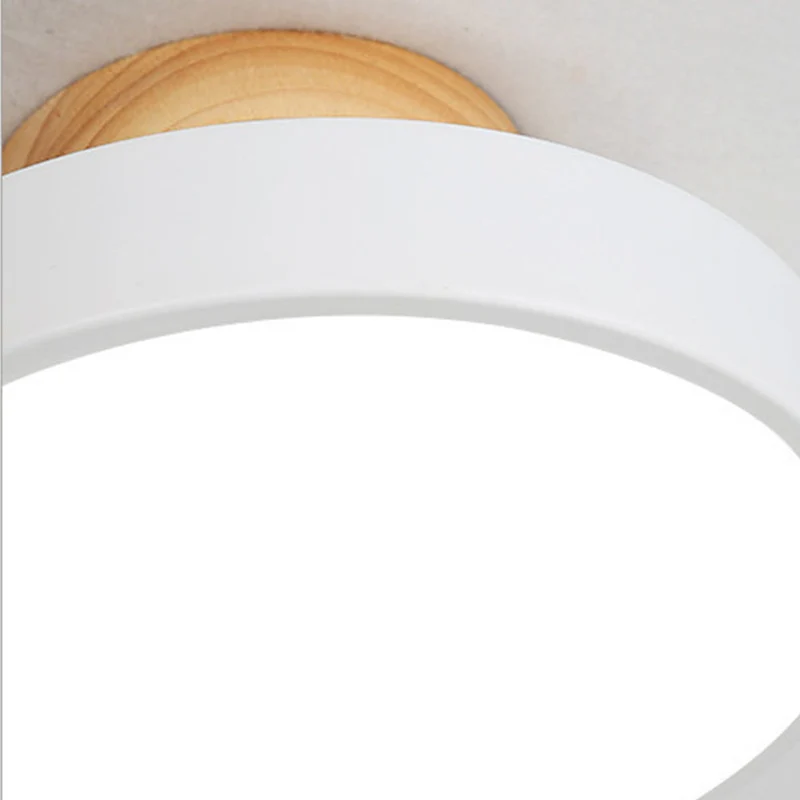 LED recessed ceiling lamp in Scandinavian style for interiors