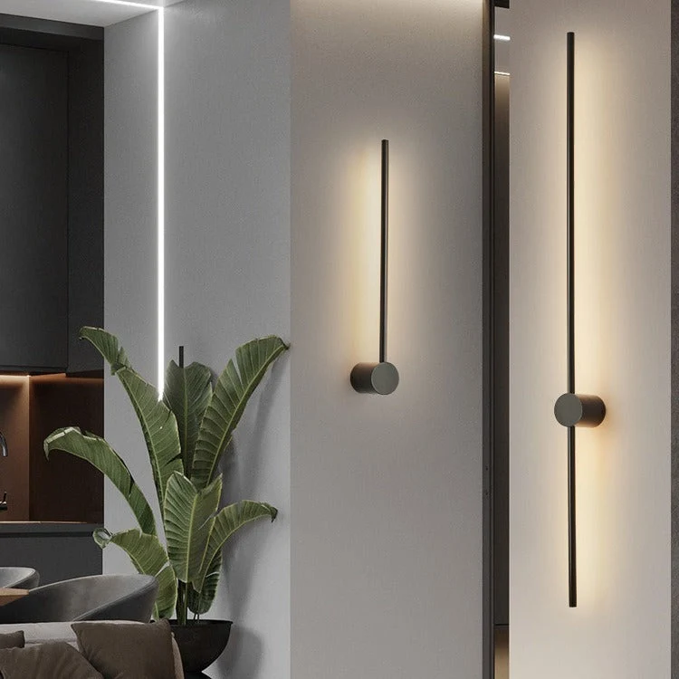 Linear LED wall lamp ambient light easy installation
