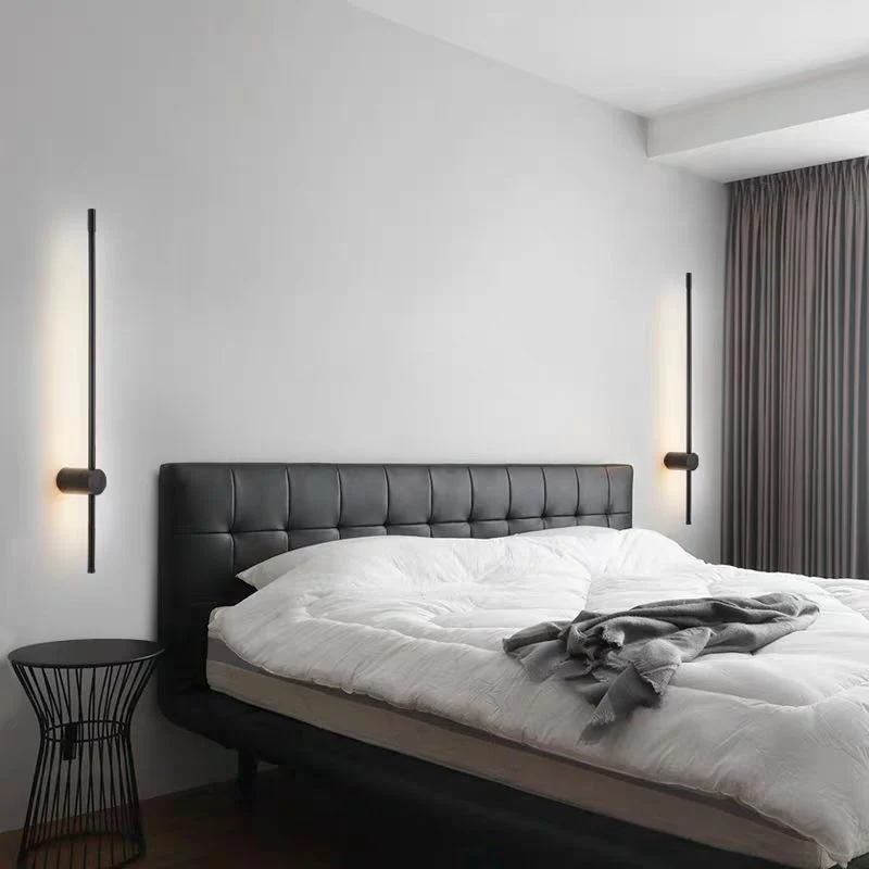 Linear LED wall lamp ambient light easy installation