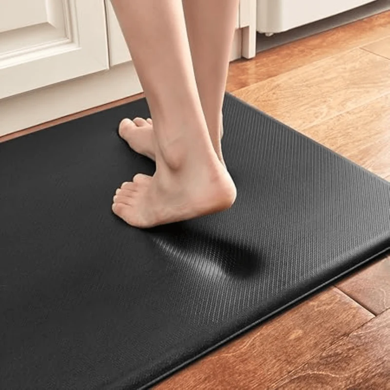 Waterproof kitchen mat durable cushioned non-slip design