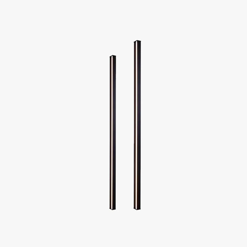 Minimalist LED wall lamp with a linear style for the home