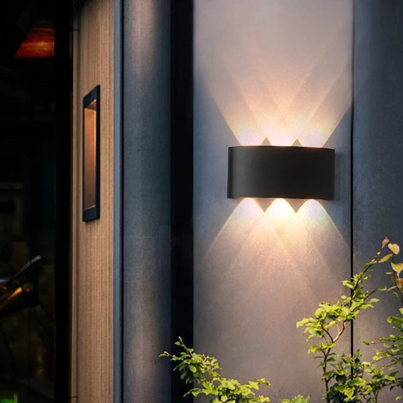 Waterproof slim outdoor LED garden lamp energy-saving lamp