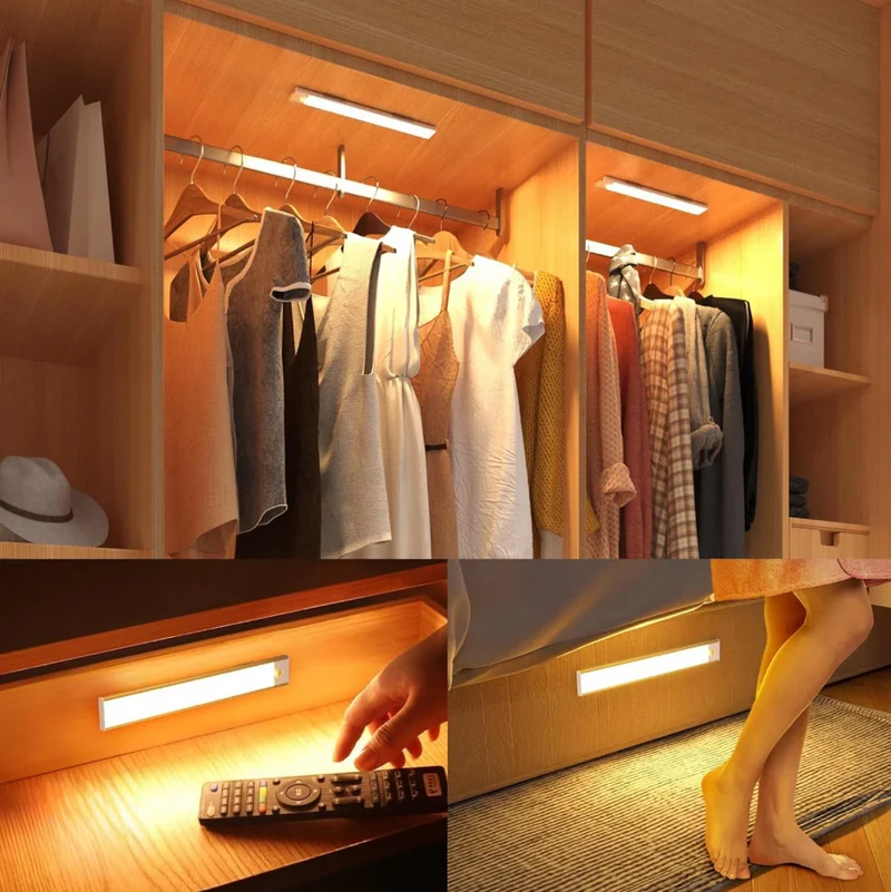 Rechargeable wall lamp with motion sensor – wireless LED lamp